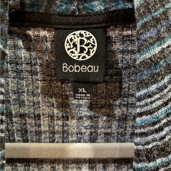 Bobeau Ribbed Open Cardigan - Picture 4 of 5